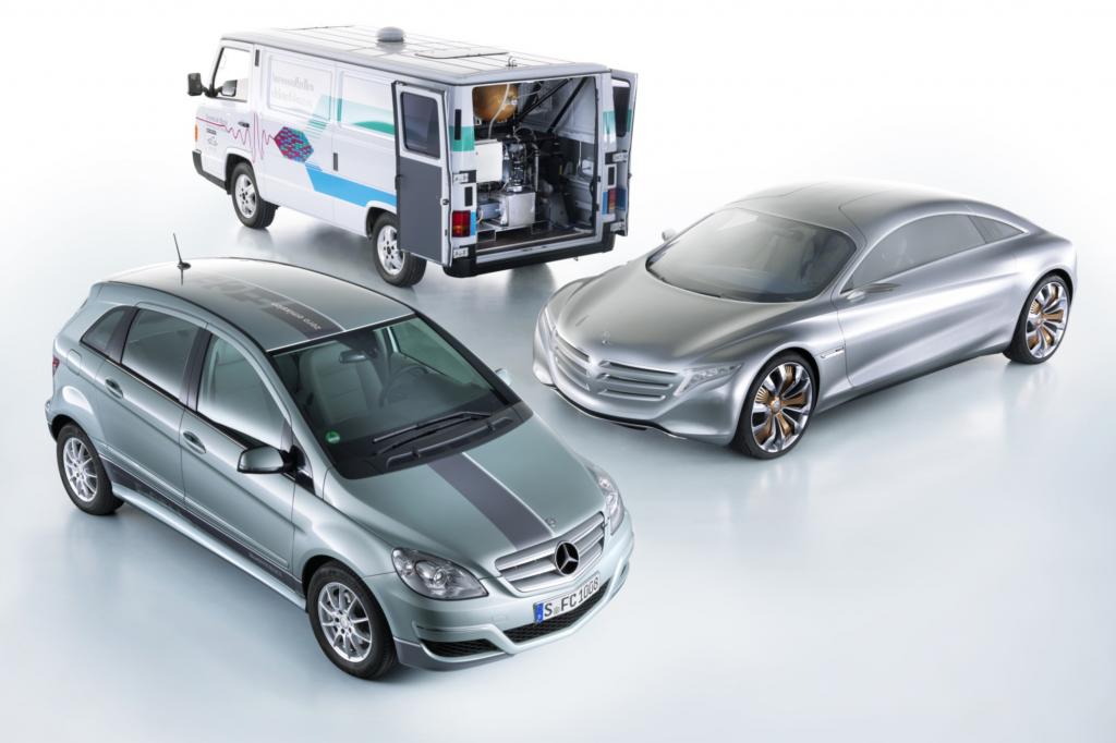 Mercedes hat bereits Erfahrung mit Brennstoffzellenautos gesammelt