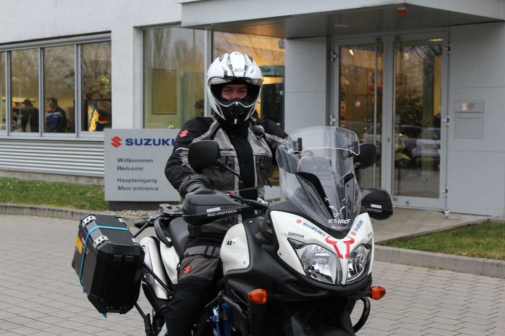 Mit der Suzuki V-Strom von Malaysia nach Deutschland