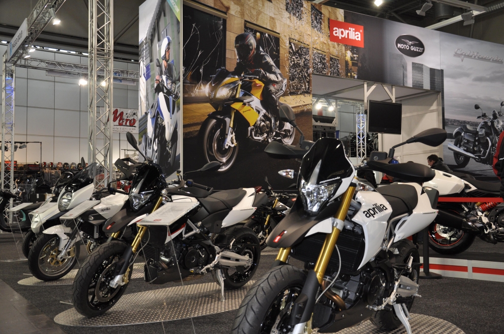 Motorrad Messe Leipzig 2013: Aprilia, BMW, Ducati, KTM, Moto Guzzi