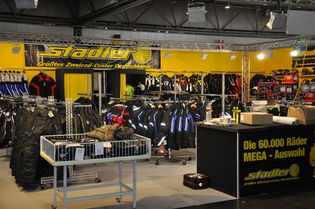 Motorrad Messe Leipzig 2013: Ausstattung und Zubehör
