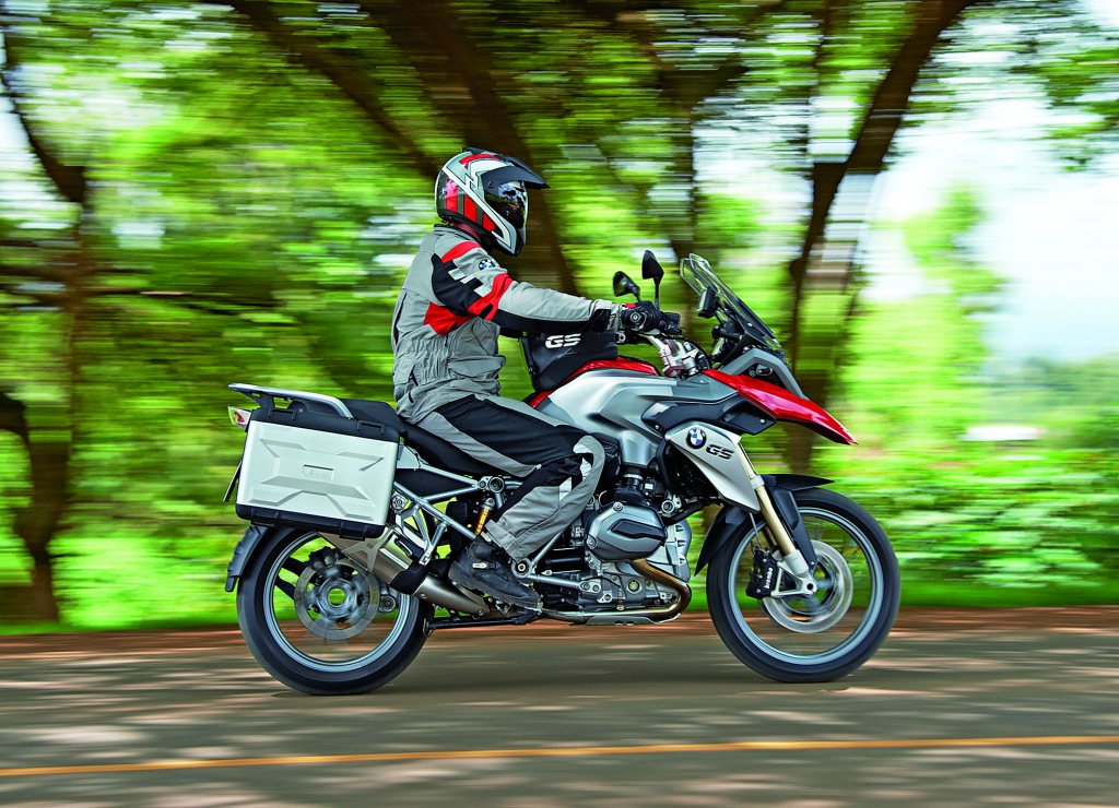 Motorrad Messe Leipzig 2013: Die BMW R 1200 GS bekommt 2013 erstmals einen flüssigkeitsgekühlten Boxermotor. Das meistverkaufte Motorrad Deutschlands ist vom 1. bis zum 3. Februar auf der Leipziger Messe zu sehen. 