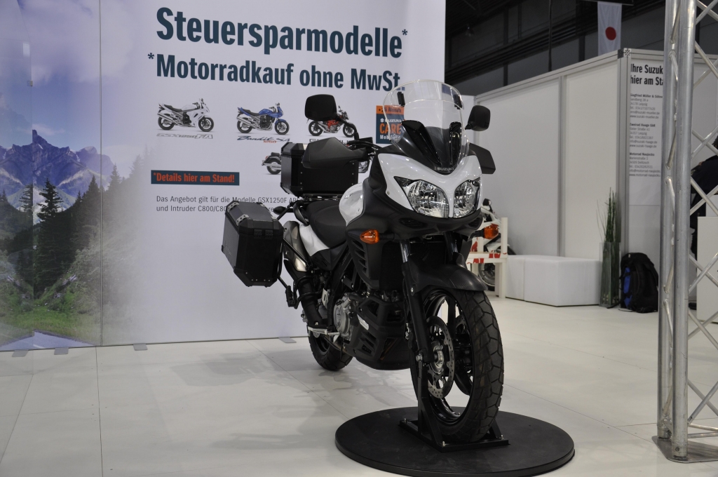 Motorrad Messe Leipzig 2013: Honda, Husqvarna, Hyosung, Kawasaki, Suzuki, Triumph, Yamaha