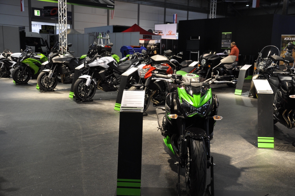 Motorrad Messe Leipzig 2013: Honda, Husqvarna, Hyosung, Kawasaki, Suzuki, Triumph, Yamaha