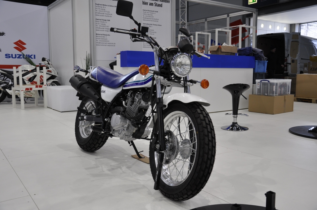 Motorrad Messe Leipzig 2013: Honda, Husqvarna, Hyosung, Kawasaki, Suzuki, Triumph, Yamaha