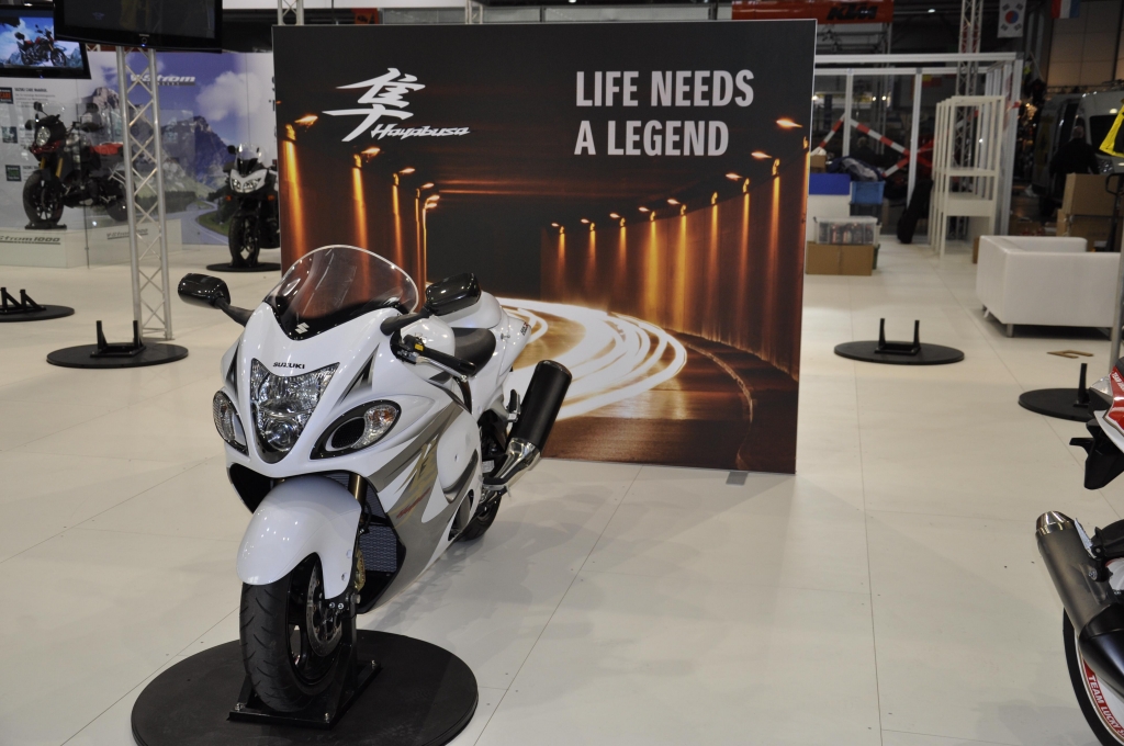 Motorrad Messe Leipzig 2013: Honda, Husqvarna, Hyosung, Kawasaki, Suzuki, Triumph, Yamaha