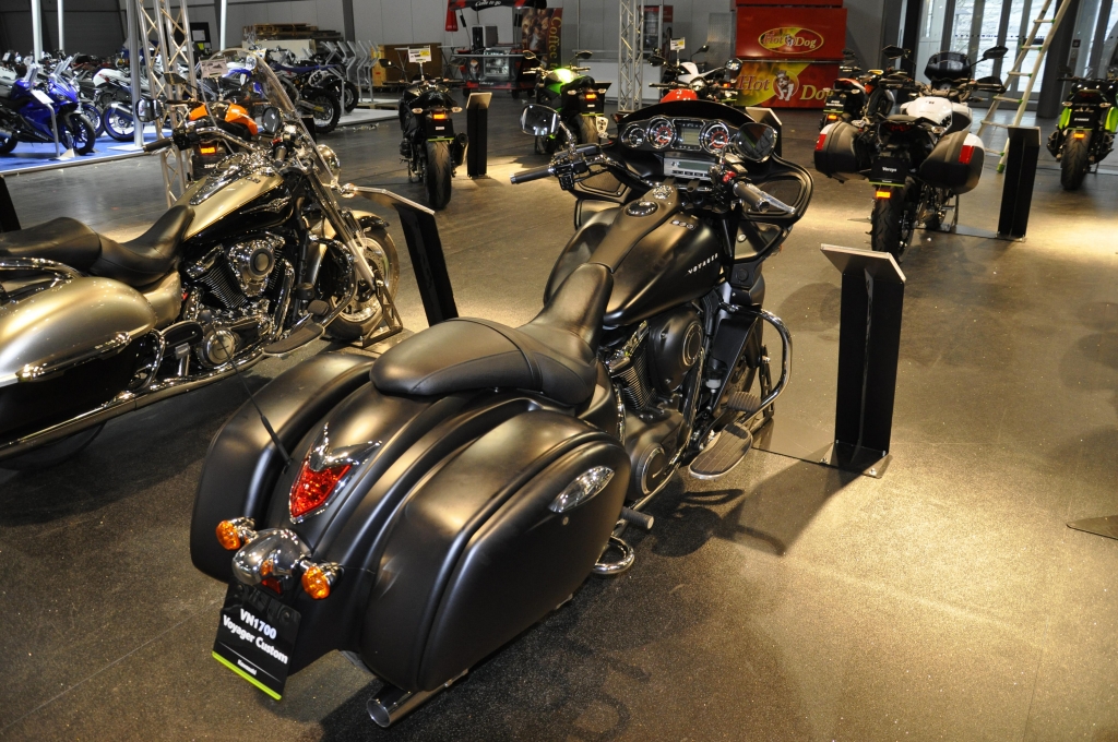 Motorrad Messe Leipzig 2013: Honda, Husqvarna, Hyosung, Kawasaki, Suzuki, Triumph, Yamaha