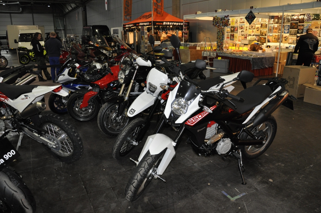 Motorrad Messe Leipzig 2013: Honda, Husqvarna, Hyosung, Kawasaki, Suzuki, Triumph, Yamaha