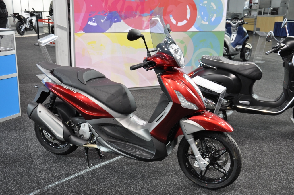 Motorrad Messe Leipzig 2013: Scooter, Großroller, Quads und ATVs