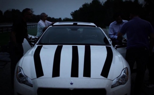 Neuer Maserati Quattroporte bleibt im Dunkeln - Bild: Maserati/Youtube