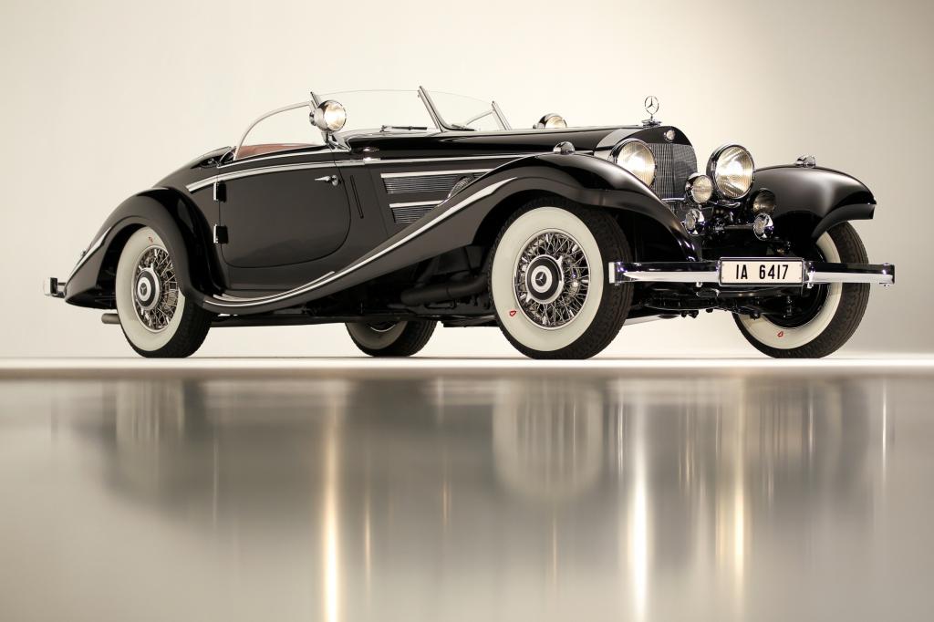 Platz 1: Mercedes-Benz 540K Spezial Roadster, 1936