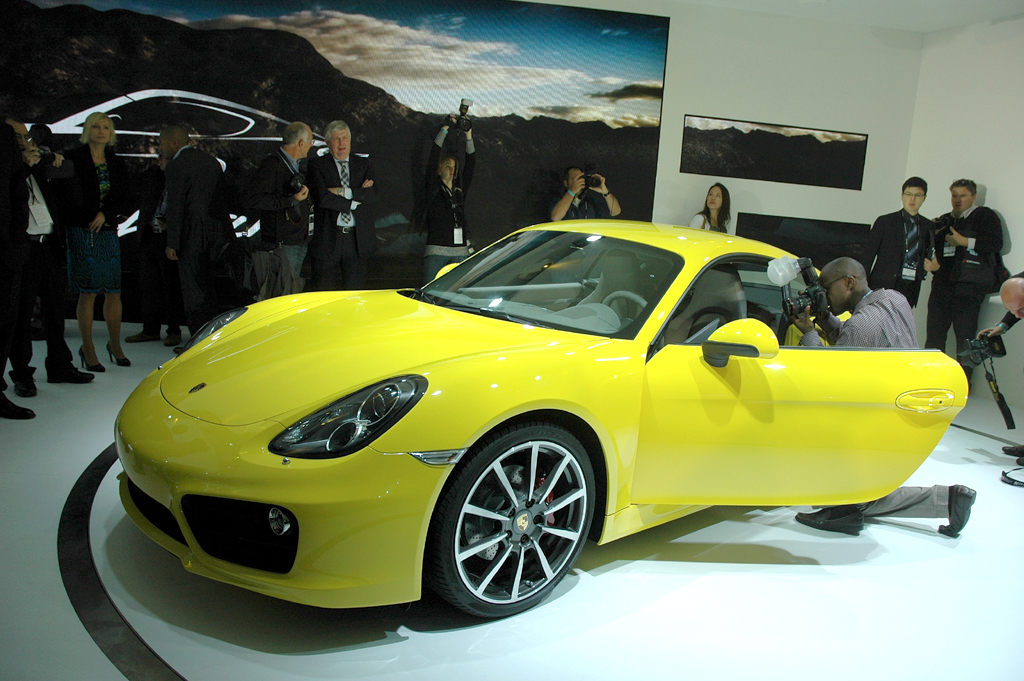 Porsche gibt 2013 ganz schön Gas, nicht nur mit der Cayman-Neuauflage. 