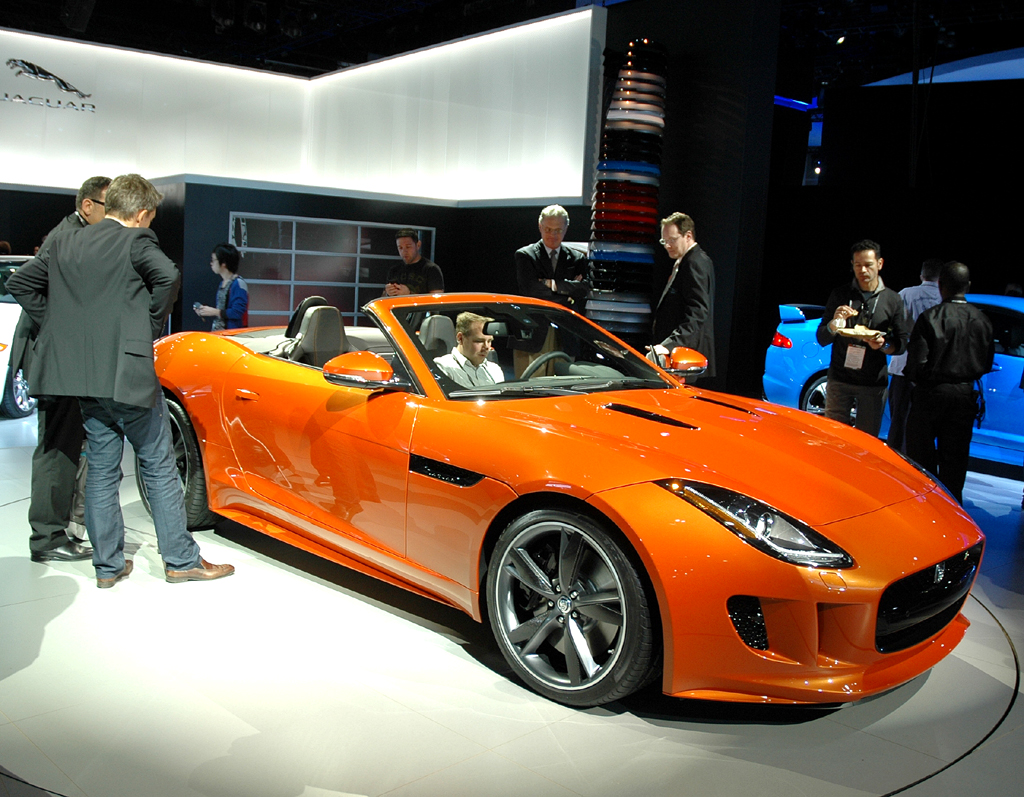 Premieren 2013: Jaguars neuer F-Type dürfte einer der Hinguckler sein. 