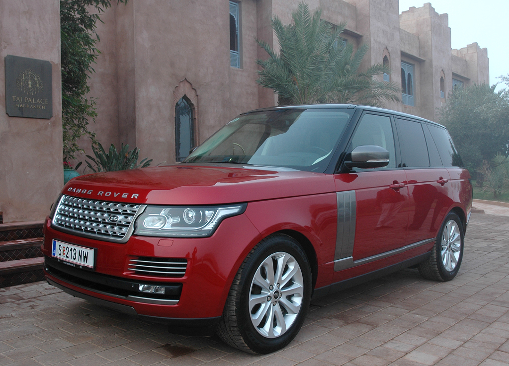 Premieren 2013: Range-Rover-Neuauflage, hier bei der Vorstellung in Marokko.