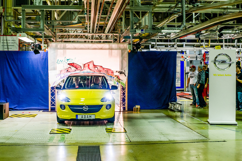 Produktion des Opel Adam in Eisenach angelaufen
