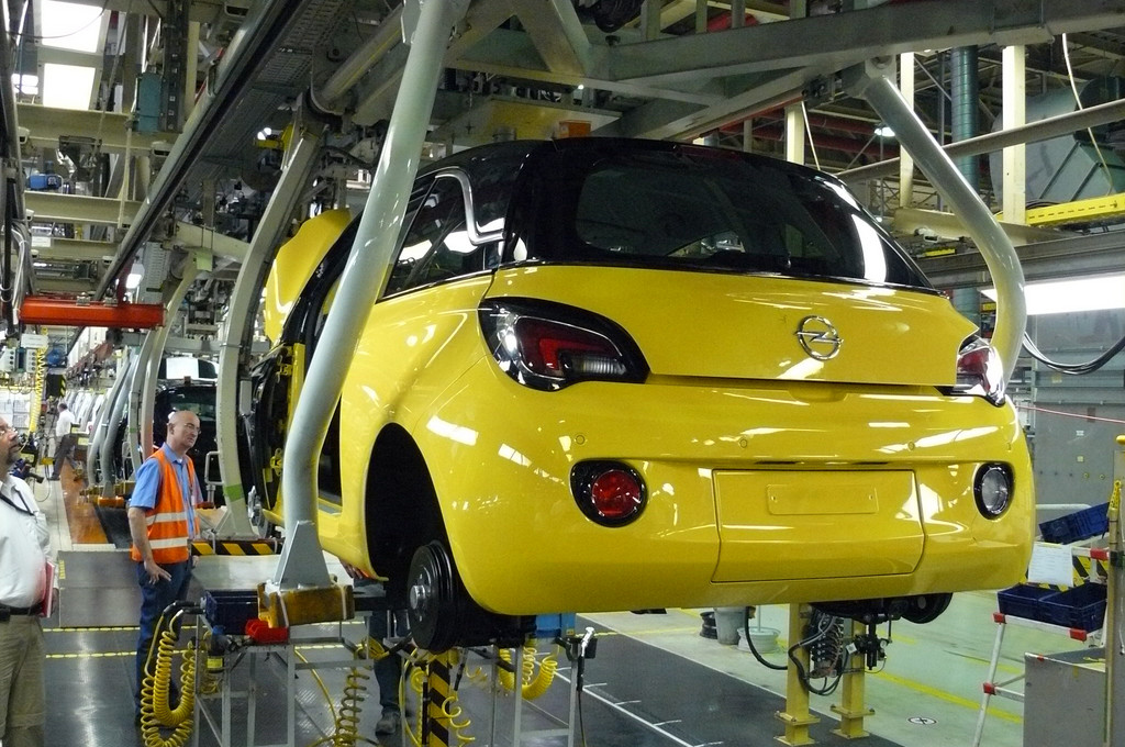 Produktion des Opel Adam in Eisenach angelaufen
