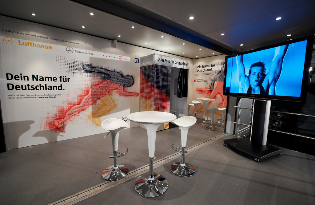 Roadshow für die Deutsche Sporthilfe