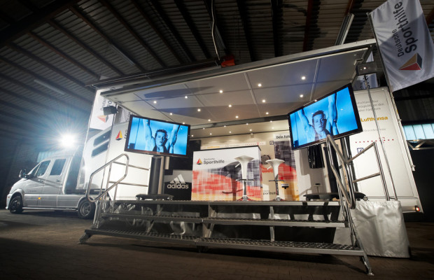 Roadshow für die Deutsche Sporthilfe