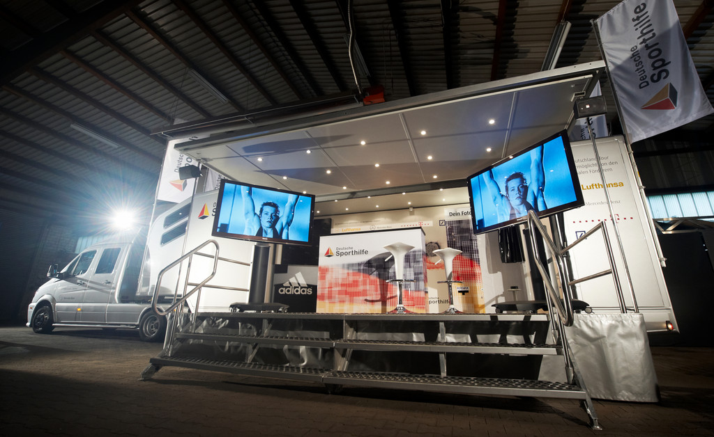 Roadshow für die Deutsche Sporthilfe