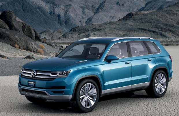 SUV-Studie VW Crossblue - Sechs Sitze und zwei E-Motoren