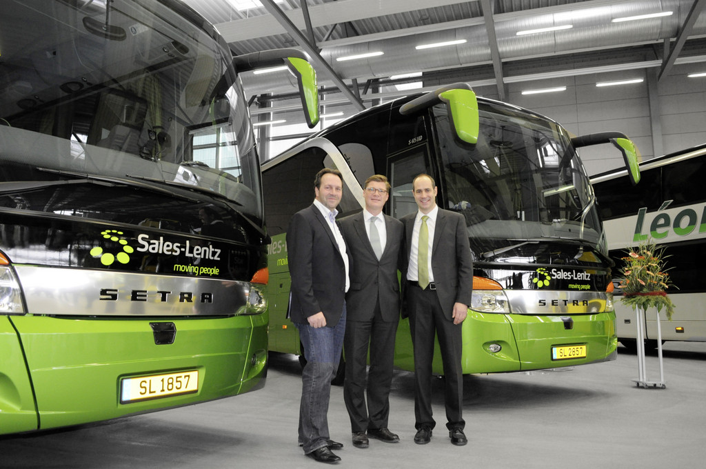 Sales-Lentz übernimmt 16 Setra-Reisebusse
