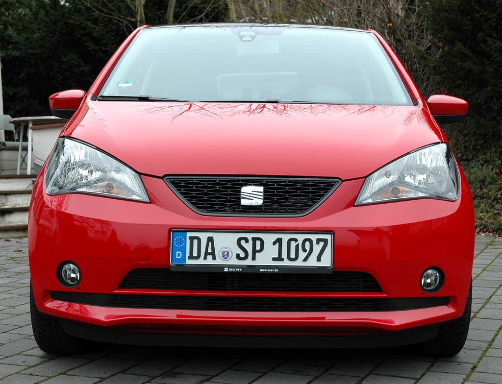 Seat Mii: Blick auf die Frontpartie. 