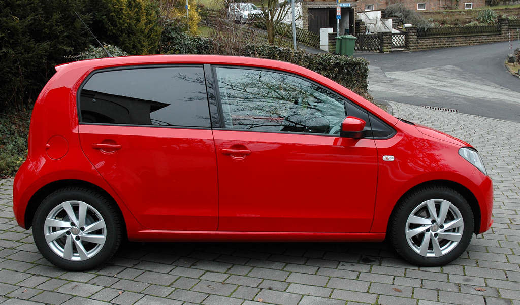 Seat Mii: Und so sieht der kleine spanische Stadtflitzer von der Seite aus.