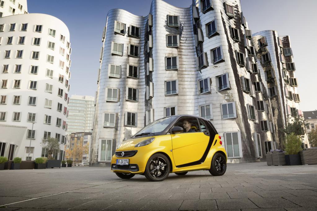 Smart-Flotte mit niedrigsten CO2-Emissionen