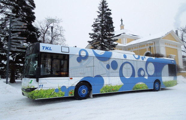 Solaris liefert zwei Urbino 12,9 Hybrid nach Finnland