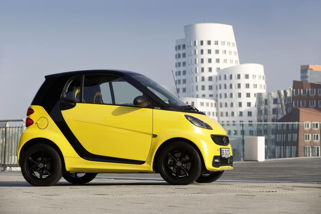 Sondermodell Cityflame – Smart treibt es bund  
