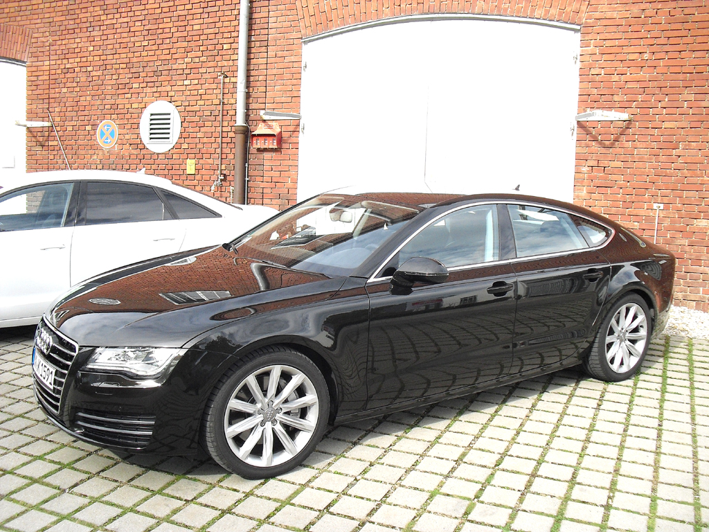 Spezielle Effizenzassistenten machen auch Audis A6, hier die Limousine, künftig noch sparsamer. 