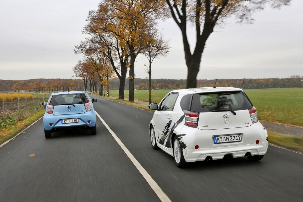 Toyota iQ-Sonderserien - Zwei wie Himmel und Hölle