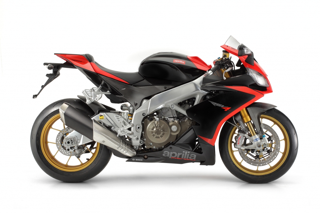mid Düsseldorf - Die Aprilia RSV4 Factory ist der Technologieträger der italienischen Motorrad-Schmiede.
© Aprilia 
