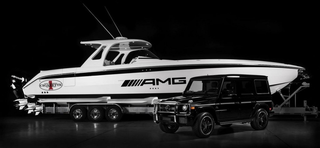 AMG-Joint-Venture mit 1750 PS auf dem Wasser