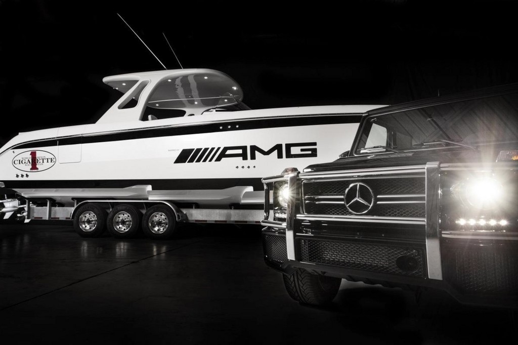 AMG-Joint-Venture mit 1750 PS auf dem Wasser