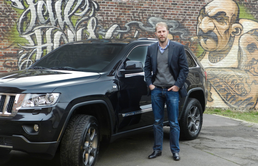 Christopher Posch fährt Jeep Grand Cherokee