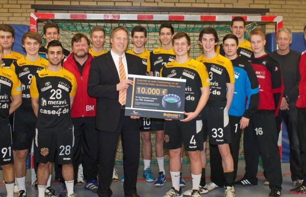 Continental unterstützt Handball-Bundesligisten