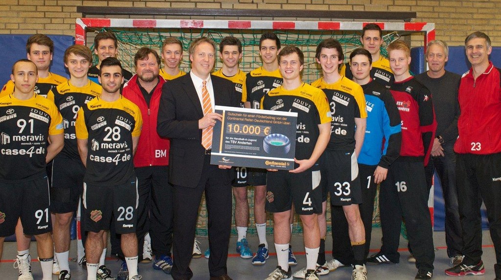 Continental unterstützt Handball-Bundesligisten