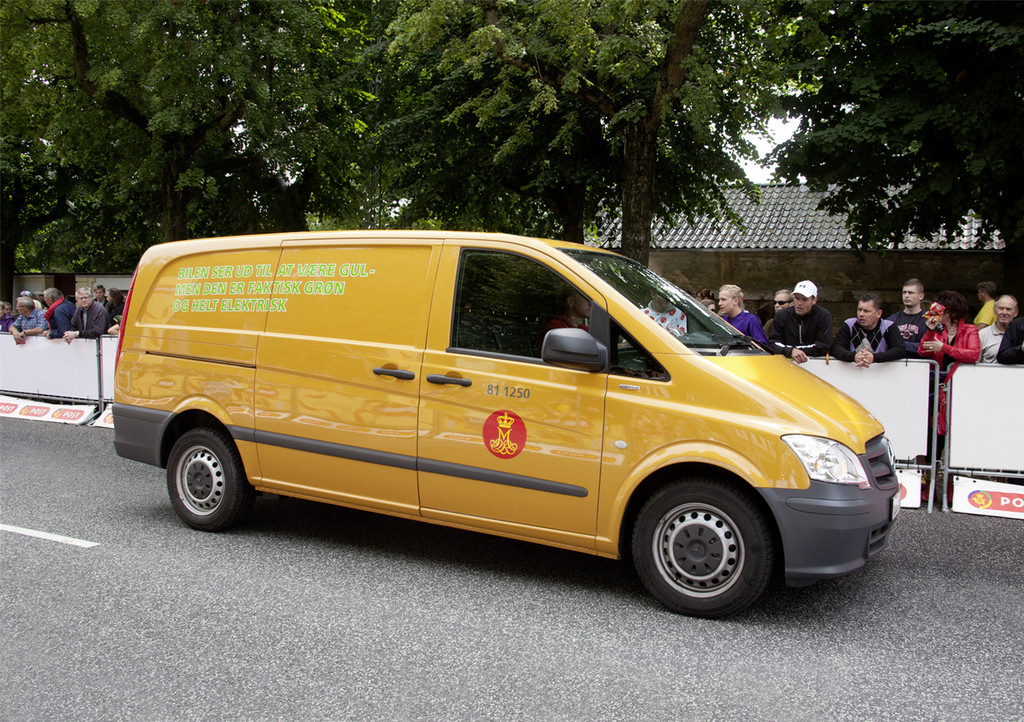 Dänische Post kauft 50 Mercedes-Benz Vito E-Cell
