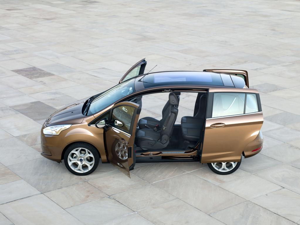 Den Ford B-Max dürfen Kinder strapazieren