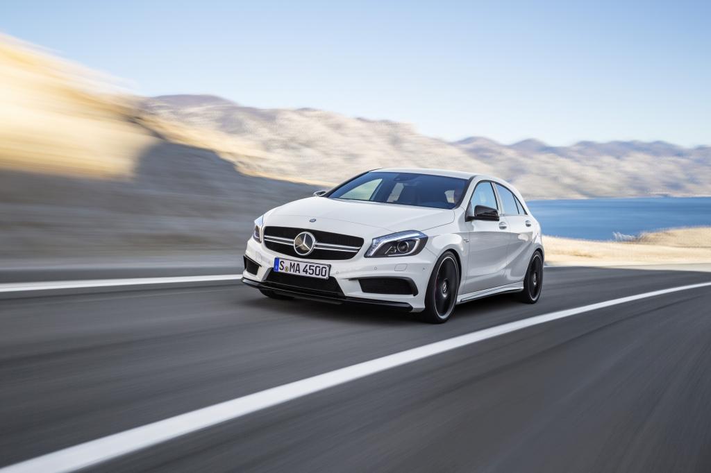 Der Mercedes A45 AMG setzt neue Leistungsmaßstäbe in der Kompaktklasse