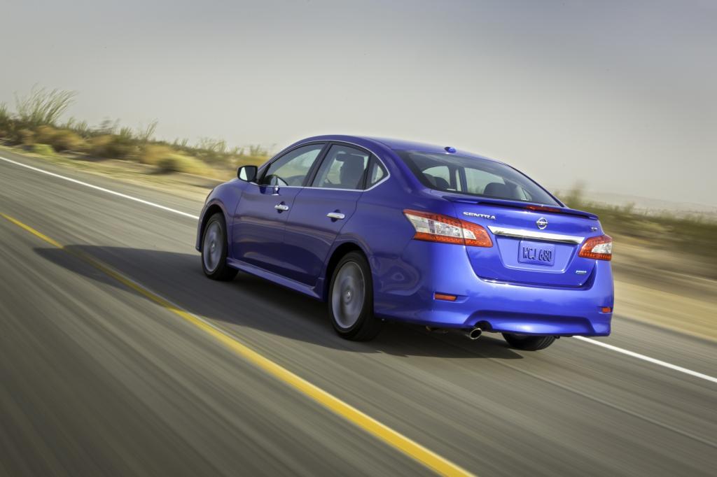 Der Sentra  ist elegant und ziemlich modern gezeichnet