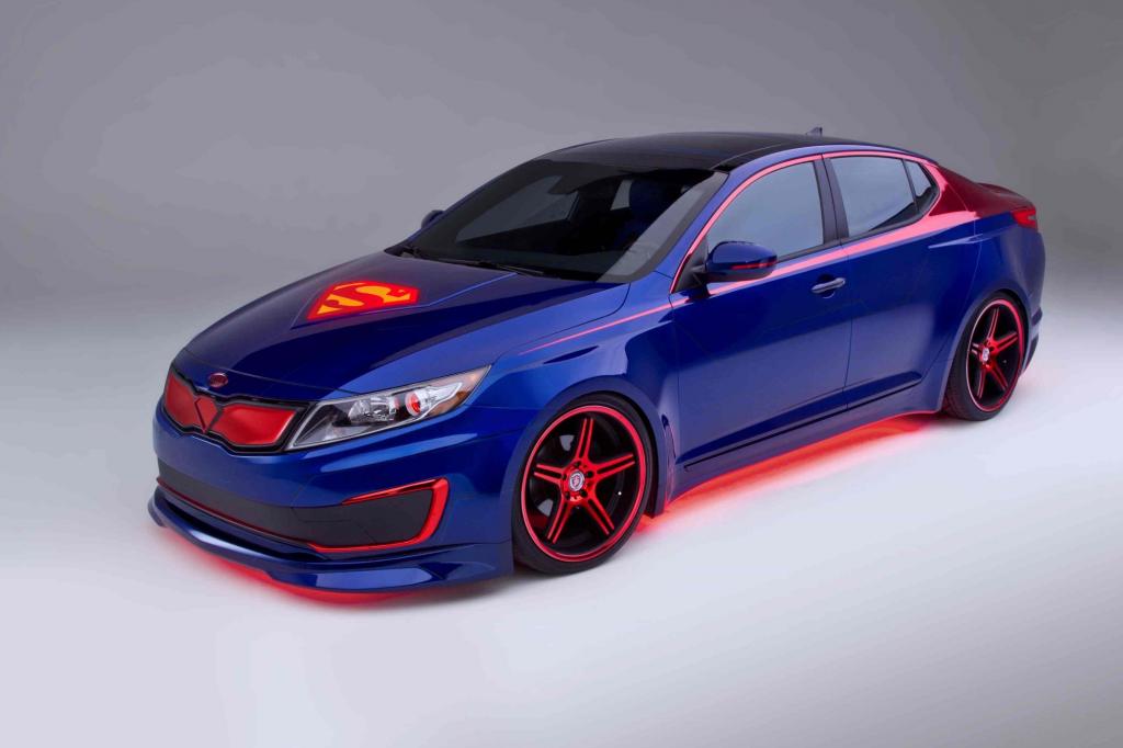 Der Superman-Optima ist der erste in einer ganzen Reihe von Superhelden-Modellen