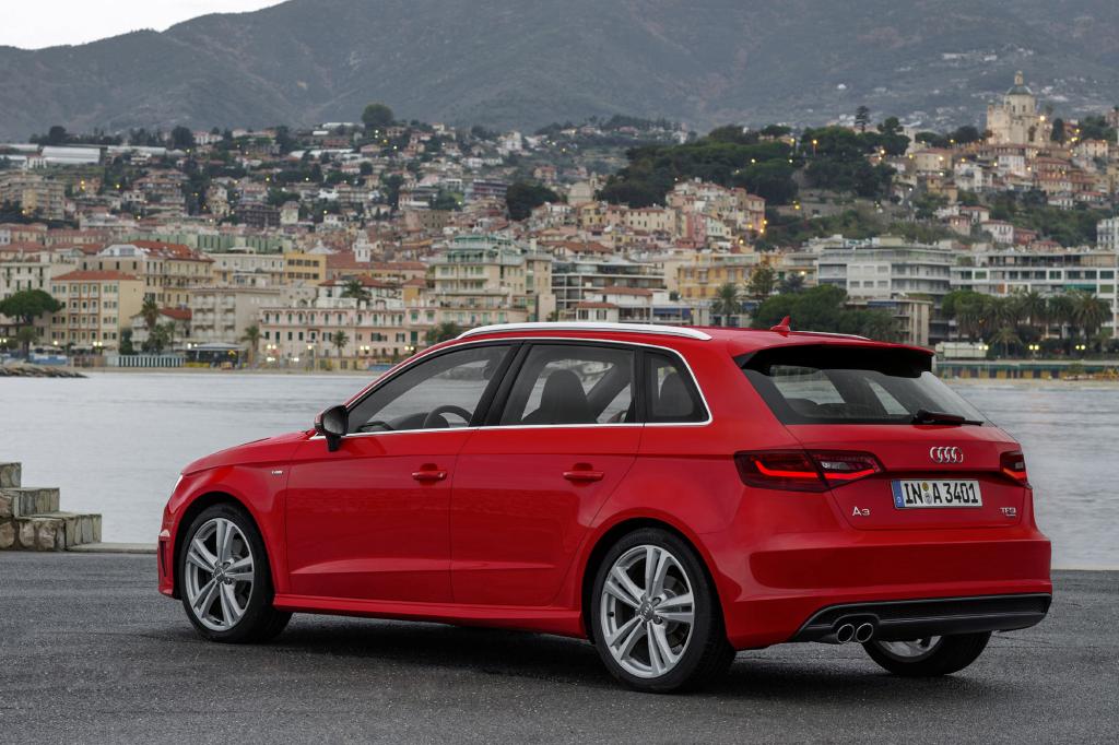 Ein schöner Sport-Wagen, aber die meisten Menschen werden mit einem etwas weniger dynamischen  A3 besser zurecht kommen