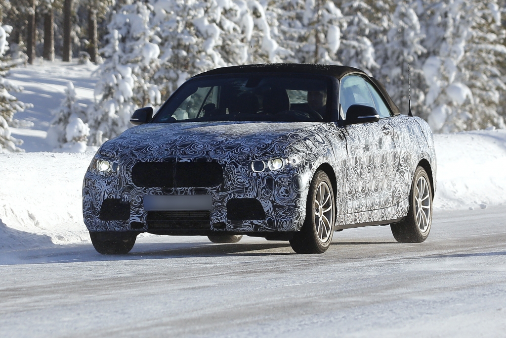 Erwischt: BMW 2er Cabrio – Frischluftvergnügen in der neuen 2er-Reihe