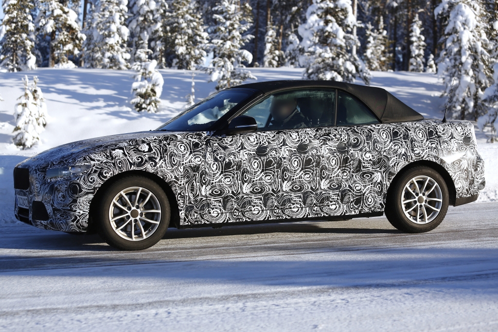 Erwischt: BMW 2er Cabrio – Frischluftvergnügen in der neuen 2er-Reihe
