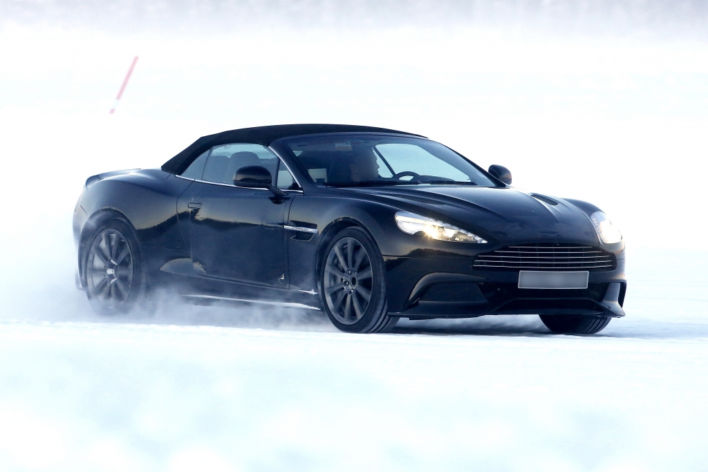 Erwischt: Erlkönig Aston Martin Vanquish Volante  - Nach oben offen