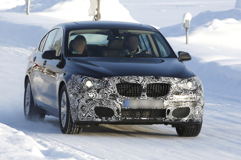 Erwischt: Erlkönig BMW 5er GT – Retusche am Raumschiff