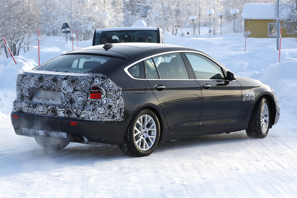Erwischt: Erlkönig BMW 5er GT – Retusche am Raumschiff