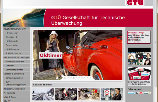 GTÜ richtet Autofahrerportal ein