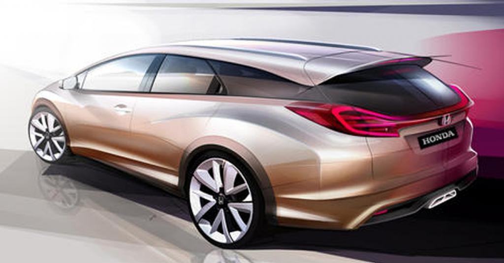 Genf 2013: Honda Civic Wagon Concept - Neue Varianten des Kompakten